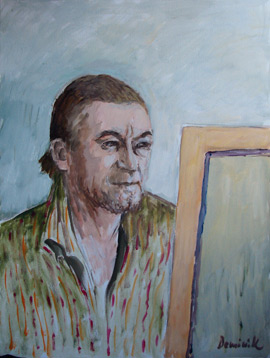 Portret W.S.Kosowskiego namalowany przez prof. Dominika